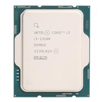 מעבד INTEL I3-13100 Tray no fan 4 cores up to 4.5 Mhz LGA1700