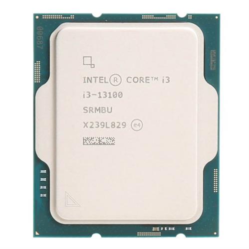 מעבד INTEL I3-13100 Tray no fan 4 cores up to 4.5 Mhz LGA1700