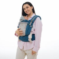מנשא ילקוט - לאב אנד קרי ג'ינס בהיר