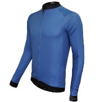 חולצת רכיבה כחולה חורף פנקייר לגברים FUNKIER J 930 LW