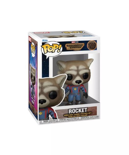 בובת פופ Funko POP! Marvel: Guardians Of The Galaxy Vol 3 - Rocket #1202
