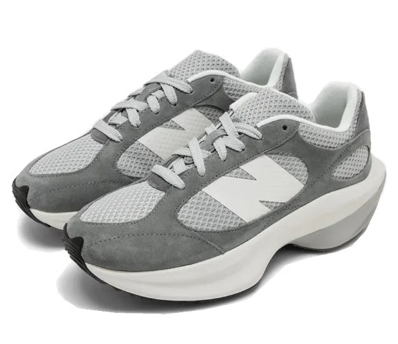 נעלי New Balance NB WARPED RUNNER אפור לבן