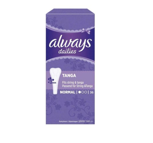 מגן תחתון אולוויז רפידות הגיניות 36 יח' Always Dailies