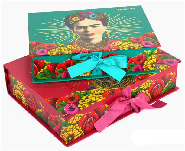 זוג קופסאות תיוק גדולות מהודרות פרידה קאלו Frida Kahlo