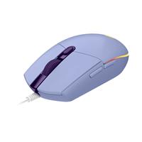 עכבר גיימינג Logitech G203 Lightsync RGB צבע סגול
