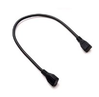 כבל מאריך Micro USB2.0 נקבה B לחיבור Micro USB2.0 נקבה B באורך 0.2 מטר