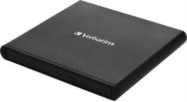 צורב DVD נייד חיצוני שחור Verbatim External Slimline