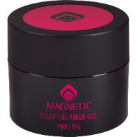 ג'ל בנייה פייבר ורוד - Magnetic Sculpting Fiber Gel Pink