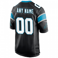 חולצת שחקן Carolina Panthers Black