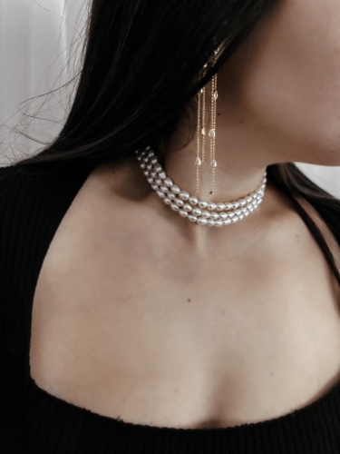 Pilar Necklace Gold