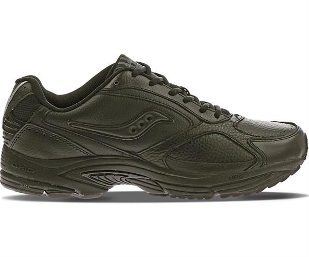 SAUCONY-סאקוני|נעלי הליכה נשים|GRID OMNI WALKER BLACK WIDE- שחור