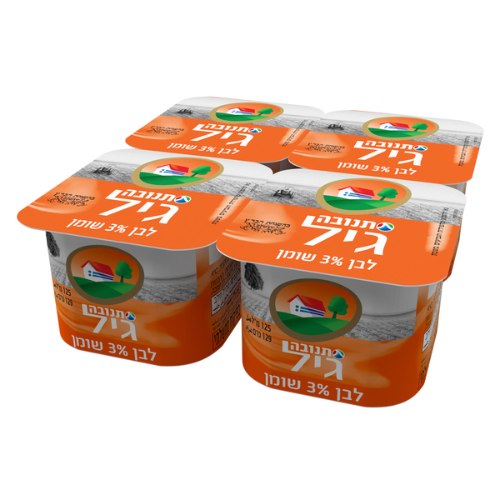 לבן גיל תנובה 125 מ"ל