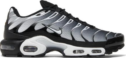 Air Max Plus Black Metallic Silver