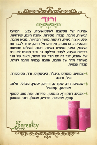 נר ורוד 7/20