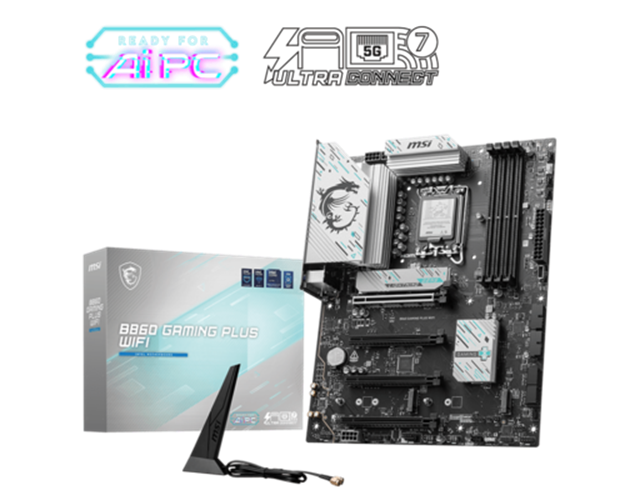 לוח אם MSI B860 GAMING PLUS WIFI