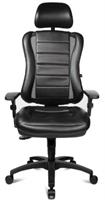 כיסא משרדי Topstar – משענת גב גבוהה לתמיכה מלאה במהלך ישיבה ממושכת