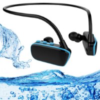 נגן לשחיה MP3 עמיד במים עם קליפ טעינה - Swim MP3 Player Blue-Voice