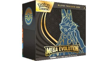 מארז קלפי פוקימון מגה אבולושן Pokémon: Mega Evolution Elite Trainer Box ETB