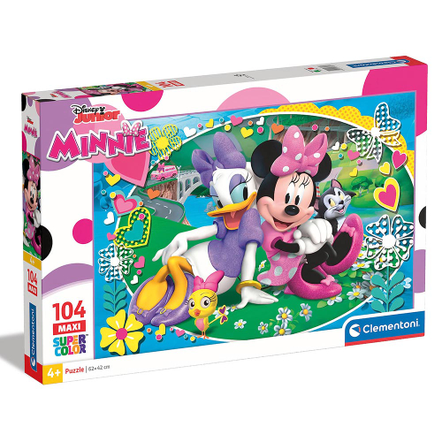 קלמנטוני -  פאזל 104 חלקים מיני מאוס - Clementoni 23708 Minnie Mouse