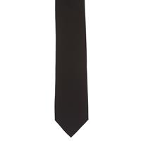 עניבה שתי וערב שחור