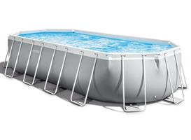 בריכת אולטרה אובלית 610×305×122 סדרת PRISM FRAME דגם 26798 ערכת יצרן מבית INTEX