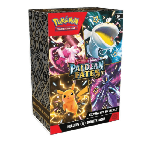 Pokemon TCG: Scarlet&Violet Paldean Fates Booster Bundle קלפי פוקימון מקוריים חבילת בוסטר