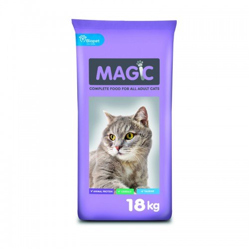 מזון מלא לחתולים בוגרים 18 ק"ג Magic