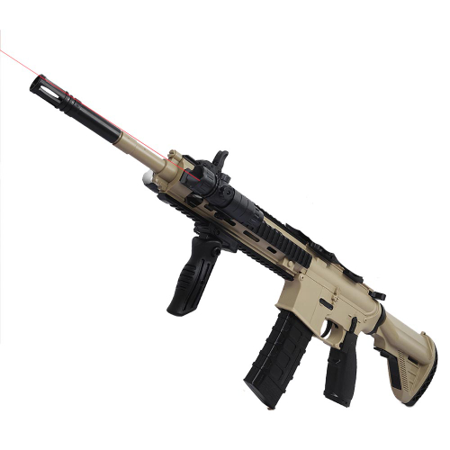 רובה צעצוע ג'ל HK416 דמוי חשמלי מלא צבע בהיר - TIAN GONG XS-1802