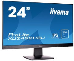 מסך מחשב IIYAMA 23.8" PROLITE FHD IPS 5MS DVI HDMI DP SPEAKERS