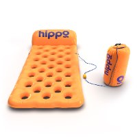 מזרון ים מחורר עם עוגן Hippo - כתום