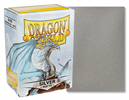 Silver - Dragon Shield Matte Sleeves Standard סליבים לשמירה על קלפים בכל הצבעים 100 יחידות
