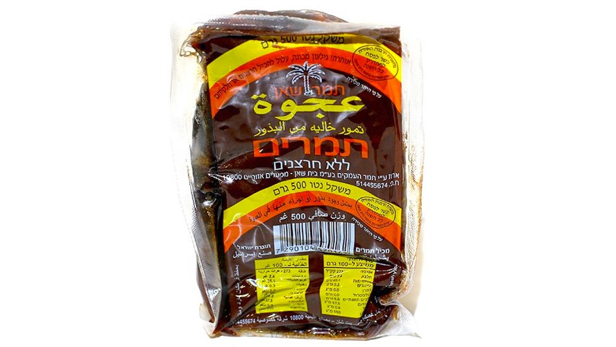 מחית תמרים בוואקום 500 גרם