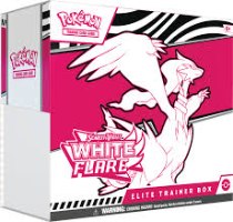 פוקימון בלק אנד ווייט אליט טריינר Pokémon Scarlet & Violet white flare ETB