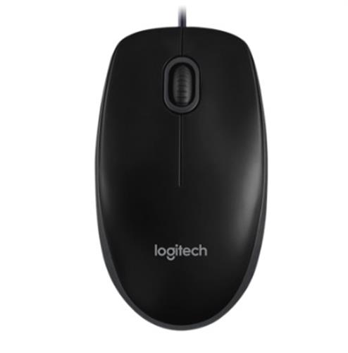 עכבר אופטי חוטי LogiTech דגם B100 יבואן רשמי