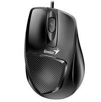 עכבר חוטי ארגונומי למחשב נייד Genius DX-150X בצבע שחור