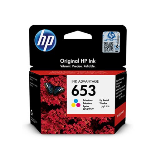 ראש דיו צבעוני מקורי HP Original Ink 653  3YM74AE