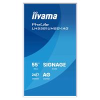 מסך שילוט דיגיטלי IIYAMA 55” ProLite VA 4K Android 24/7 מסגרת מגנטית