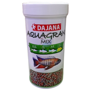 מזון לדגים גדולים 250 מ"ל מהסדרה החדשה AQUAGRAN דג'נה