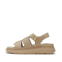 סנדלי GEN-FF מזמש רך בסגנון דייגים צבע קפה FITFLOP