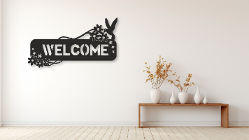 Welcome פרחוני