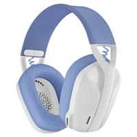 אוזניות קשת אלחוטיות לגיימינג Logitech G435 Lightspeed צבע לבן