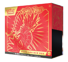 Pokemon TCG: Scarlet & Violet 1 Koraidon ETB Box קלפי פוקימון TCG מקוריים אליט טריינר סקרלט ויולט