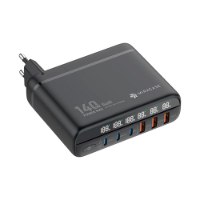 מטען קיר עוצמתי 140W עם 6 יציאות טעינה 140W מבית MIRACASE