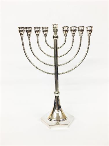חנוכיה מכסף טהור סטרלינג 925 MY111601338IN