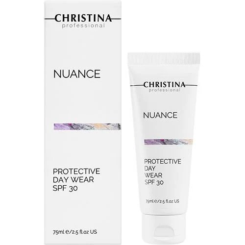 קרם יום עם הגנה מהשמש - Protective Day Wear SPF 30 - 75ml | NUANCE