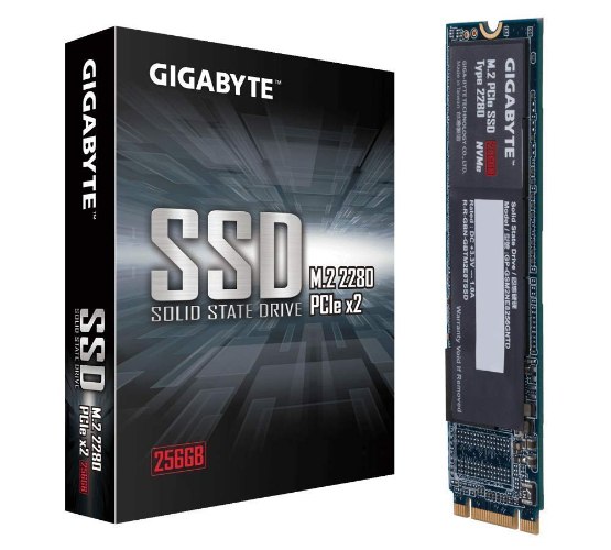 GIGABYTE SSD M.2 PCIE NVME 256GB