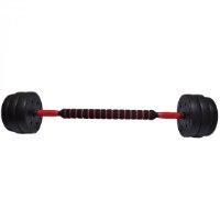  adjustable fitness barbell set