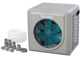 מחמם מים מקצועי 4.4KW | משאבה לחימום המים בבריכה הביתית | מקט 58748 | BESTWAY | קפיץ קפוץ