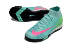 עם גרב - נעלי קטרגל ילדים Nike Air Zoom Mercurial Superfly טורקיז
