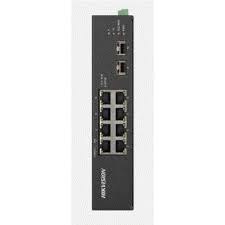 מתג לא מנוהל 2 + 8 פורטים Hikvision 8 Port Gigabit Unmanaged Harsh POE Switch DS-3T0510HP-E/HS